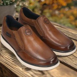 Bugatti Men's Pramo Cognac Loafers-picture-5