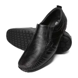 Red Chief Men's Black Formal Slip-Ons image 5