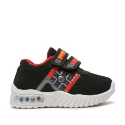 Tiny Bugs Kids Black & Orange Casual Sneakers-image-17