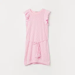 Fame Forever by Lifestyle Flutter Sleeve A-Line Dress-picture-44