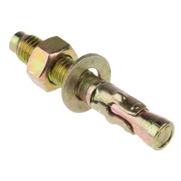 RS PRO Carbon Steel Anchor Bolt M12 x 80 mm, 12 mm fixing hole Model No 9086977 (1 Bag of 5) image 4