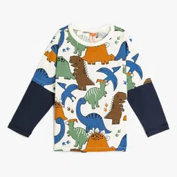 Koton Boys Printed Polo Collar Pockets T-shirt-picture-26