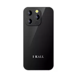 I Kall K999 3.36 inch (85.344 mm) 2000 mAh 2G Black Keypad Mobile with Premium Back Design image 4