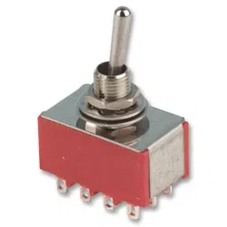 MULTICOMP PRO Toggle Switches SWITCH, SOLDER TAG, 4PDT, ON-ON-ON, 1M46T1B5M1QE-picture-28