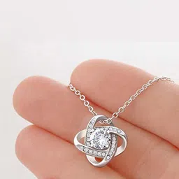 Rakva Women White Necklace and Chains-picture-37