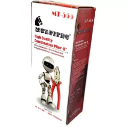 Multitec M555 Combination Plier 203.2 mm (8 Inch), Chrome Vanadium, Pack of 5 image 5