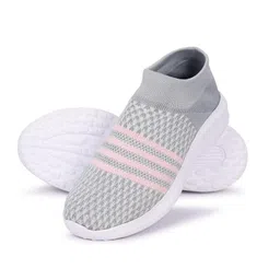 overstar Casual Loafer Shoes Knittig Socks Shoes for Women & Girls image 4