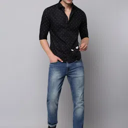 SHOWOFFFF Men Comfort Slim Fit Printed Casual Shirt image 4