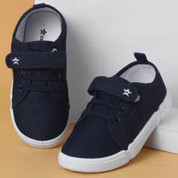 Cute Walk by Babyhug Casual Shoes With Velcro Closure - Navy Blue-picture-11