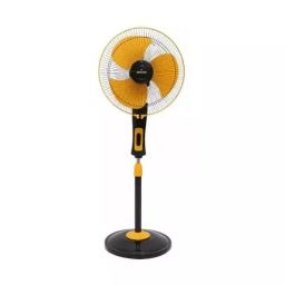 SHATAK Oscillating Pedestal Fan Yellow & Black 400 Mm-picture-10