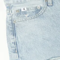Calvin Klein Regular Fit Denim Light Lightly Washed Mid Rise Jeans image 5