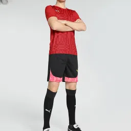 Puma individualRISE Red Slim Fit Printed Football Jersey image 5