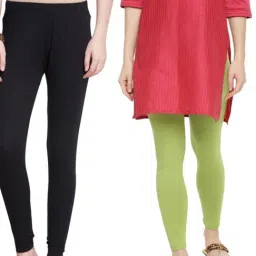 Dollar Missy Multicolor Leggings (Pack of 2)-picture-25