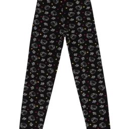 Bodycare Kids Black Cotton Printed Leggings-picture-24