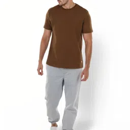 celio Celio* Dk Brown Regular Fit T-Shirt image 5