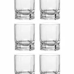 Pasabahce Tango Transparent Glass Short Tumbler (0.065 L) - Set of 6 image 2