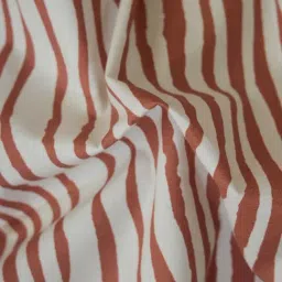 Andamen Red & White Cotton Regular Fit Printed Shirt image 4