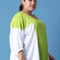 theRebelinme Women Colourblocked Tops image 3