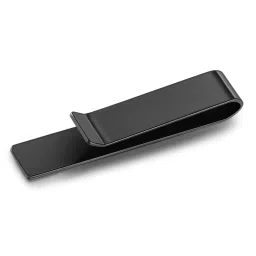 Peora Black Stainless Steel Classic Tie Pin image 5