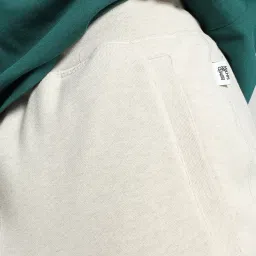 Puma Mmq Beige Cotton Relaxed Fit Solid Joggers image 5