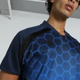 Puma X Rocket League Blue Relaxed Fit Printed T-Shirt image 5