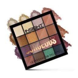 Insight Cosmetics Gorgeous 16 Color Eyeshadow Palette Retro Vibes - 37 gm-image-5