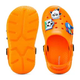 HOPPA Kids Orange Clogs image 5