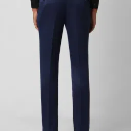 Van Heusen Navy Slim Fit Trousers image 2