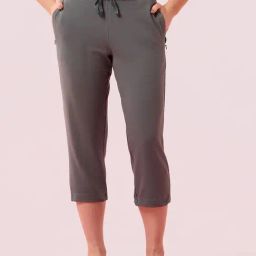 Enamor Grey Capris-picture-42
