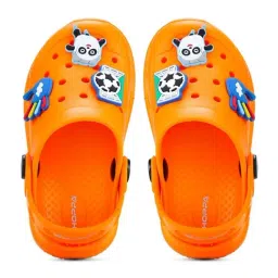 HOPPA Kids Orange Clogs image 4
