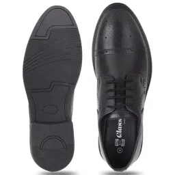 Red Chief Men's Black Brogue Shoes image 3