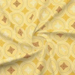 Layers Aura Yellow Microfiber 110 GSM Double Bedsheet with 2 Pillow Covers image 5