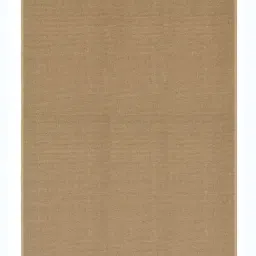 Saral Home Beige Jute & Cotton Anti-Slip Carpet with Fringe image 2