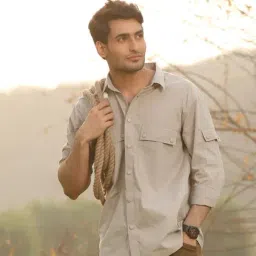 Perch Beige Cotton Boxy Fit Shirt-picture-29