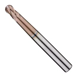 V3 VX3 Series Solid Carbide Ball Nose End Mill TISINOS 65 HRC 14 mm Dia 2 Flutes 100 mm-picture-15