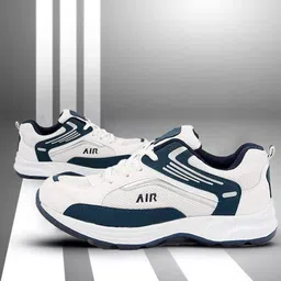 ethics Men's Casual Walking, Running, Outdoor Sports Shoes (Air White, Numeric_9) image 2