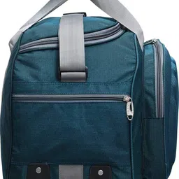 fedra Expandable Waterproof Polyester Lightweight 60 L Travel Duffle with 2 Wheels Blue image 3