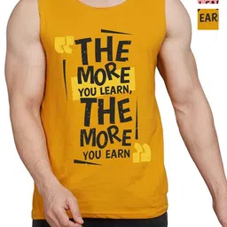 WOOSTRO Men Pack Of 2 Typography Printed Round Neck Cotton Slim Fit T-shirts-picture-24