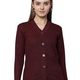 Hifzaa Women Woollen Cardigan-picture-42