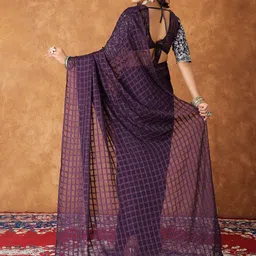 Dori Embellished Beads and Stones Saree image 3