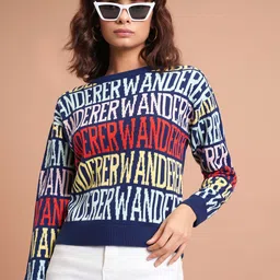 Basics By Tokyo Talkies Floral Printed Pullover-picture-24