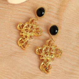 Sohi goldplated drop earrings for women-picture-17
