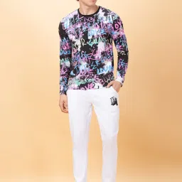 Being Human White Regular Fit Trackpants image 5