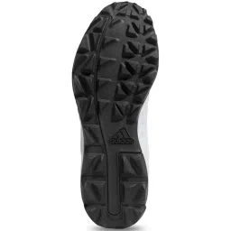 adidas Men's Cri Rise V2 M White & Yellow Cricket Shoes image 5