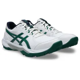 ASICS GEL-PEAKE 3 Unisex White & Green Cricket Shoes-image-46