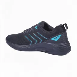 Asian Men's Black Running Shoes image 5