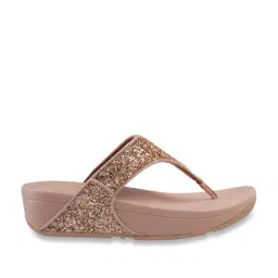 FitFlop Women's Rose Gold Thong Wedges-picture-19