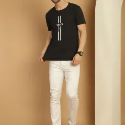 Vimal Jonney Multicolor Regular Fit Printed Crew T-Shirt - Pack of 3 image 5