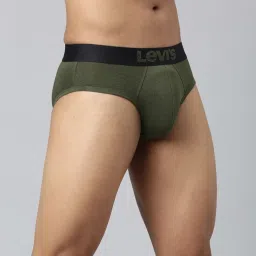 Levi'S Green Cotton Skinny Fit Briefs image 5