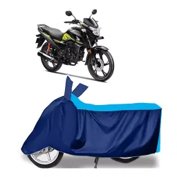 Auto Pearl Two Wheeler Cover for Honda SP 125 - Cyan, Blue-picture-22